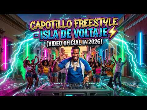 Capotillo Freestyle - ISLA DE VOLTAJE ⚡ (Video Oficial IA 2026)
