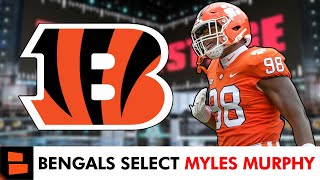 Myles Murphy Selected By Bengals With Pick #28 In 1st Round of 2023 NFL Draft | Bengals Draft Grades