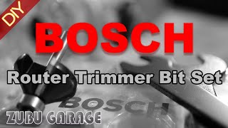 【DIY】Amazonプライムデイで購入した BOSCH のトリマービットセットを試す