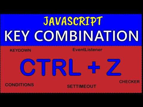 javascript key combination