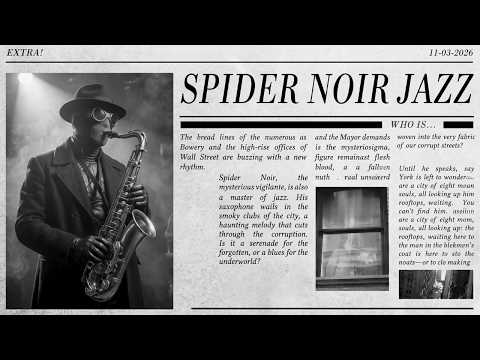 Night News | Spider Noir’s Jazz Noir Mix