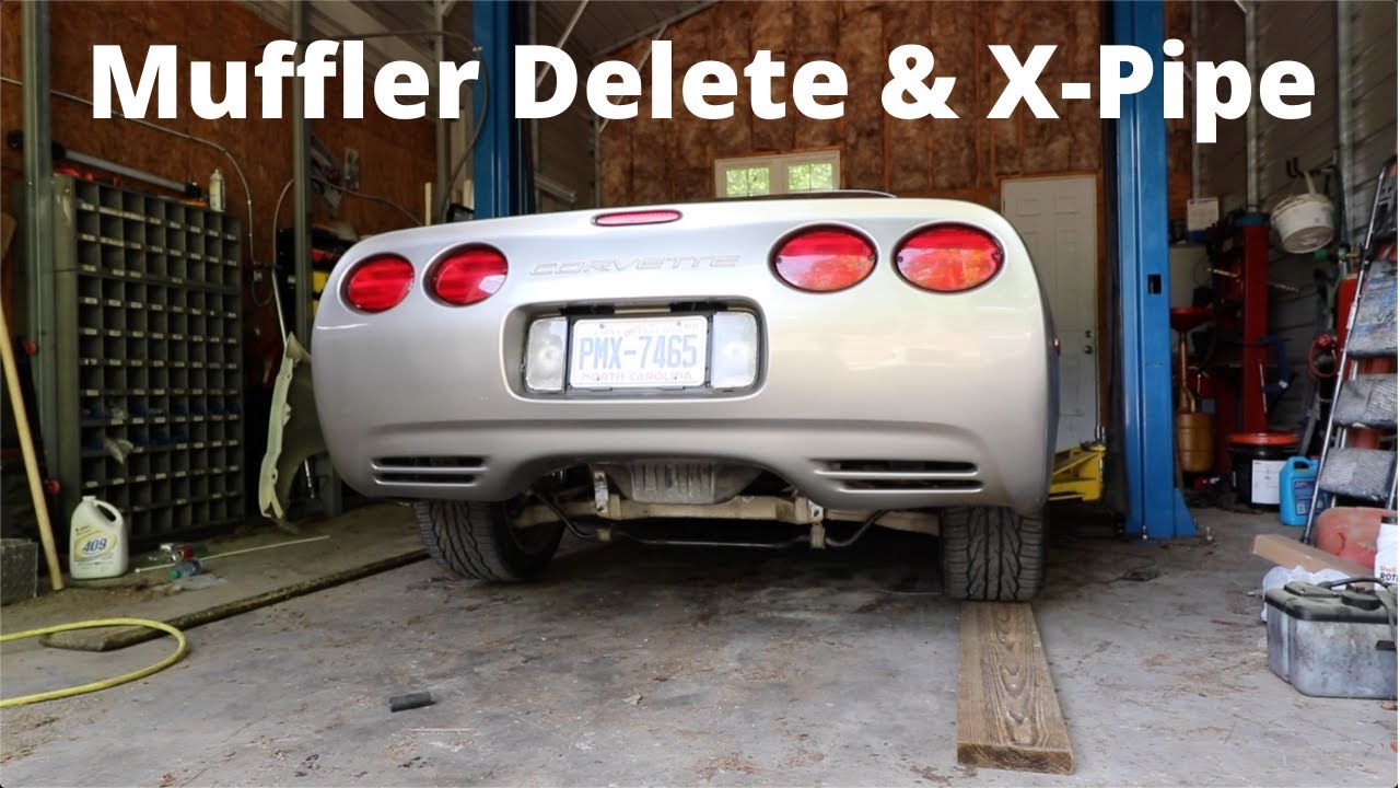 LS1 Muffler Delete & Xpipe / C5 Corvette YouTube