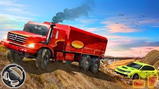 Extreme Offroad Mud Truck Simulator 6x6 Spin Tires - Driving Tow Truck | Android Gameplay screenshot 4