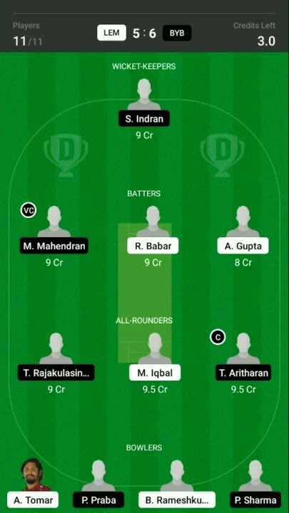 Download lagu LEM vs BYB Dream11 Team, Lem vs Byb Dream11 Prediction | Lem vs Byb Dream11| Ecs T10 Krefeld Match