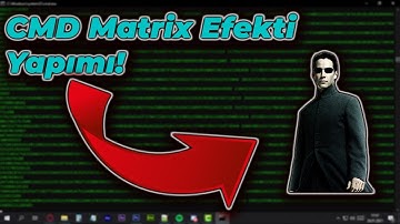 CMD - Matrix Efekti Yapımı!