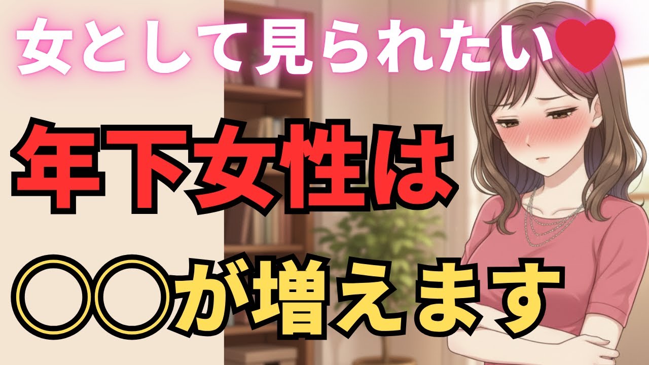 【本能レベル】年下女性が、