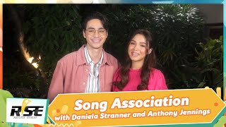 Celebrity Song Association | Daniela Stranner, Anthony Jennings | Rise Artists Studio Profile