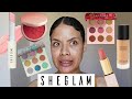 FULL FACE TESTING OUT SHEIN MAKEUP COLLECTION (SHEGLAM) | Shaske Smal