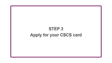 How to get your CSCS labourers card