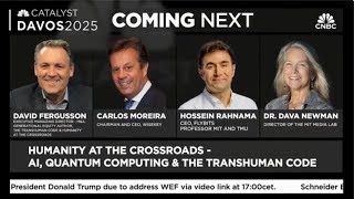 Humanity At The Crossroads - AI, Quantum Computing &amp; The Transhuman Code (CNBC Catalyst: DAVOS 2025)