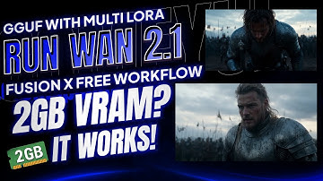 Wan 2.1 FusionX GGUF ComfyUI Advanced Text-to-Video & Image-to-Video Workflow - Runs on low VRAM