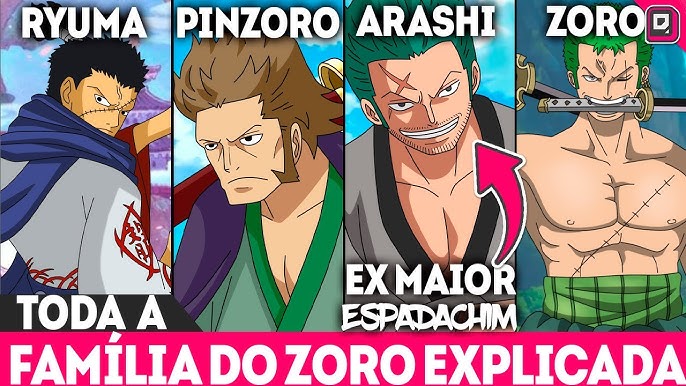 BOMBA!! PAI E MÃE DO ZORO REVELADOS!! A LINHAGEM COMPLETA DE