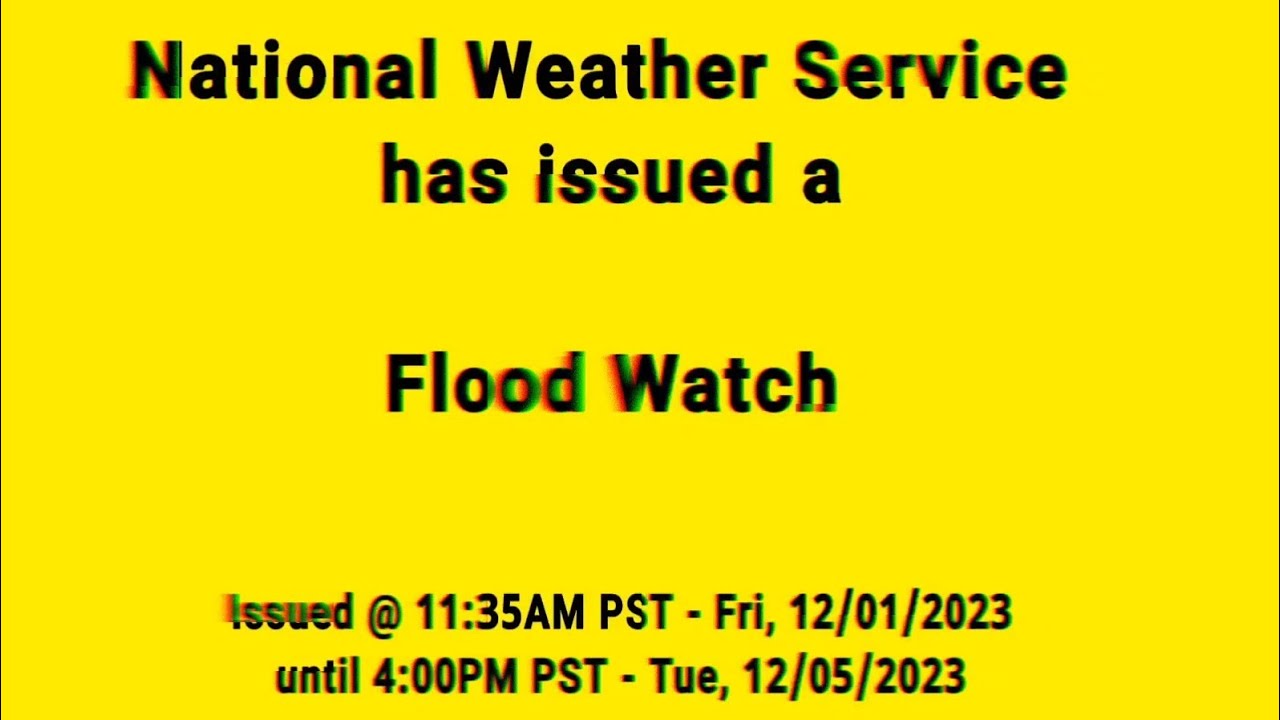 Flood Watch issued for Western Oregon & Southwest Washington - 12/01 ...