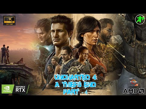 🔴 UNCHARTED 4 PC A Thief's End Gameplay Walkthrough Part 4 [1440p 60FPS ULTRA] - No Commentary