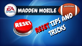 Madden Mobile Tips and Tricks to Prepare for the Reset!