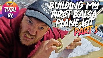 Building My First Balsa Model Plane Kit (West Wings Merlin) - Part 3