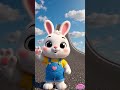 Gravity Just Stopped… RUN! 🐰🌀 #shortstory  #cartoon #funny #kidsshorts #kidssongs #kidsvideo #bunny