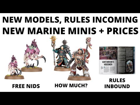 New Space Marine, Prices Confirmed, Free Tyranids, Combat Patrol Rules and More! 40K News Roundup