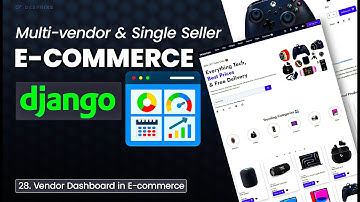 Vendor Dashboard using Django in E-commerce Website - EP 28