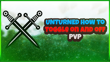 Unturned How to toggle ON and OFF PVP ingame