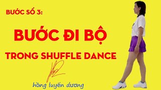 BƯỚC ĐI BỘ TRONG SHUFFLE DANCE. Có ghép nhạc ở cuối Video