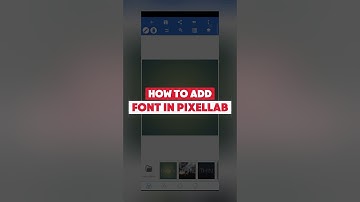 How To Add Fonts In Pixellab Tutorial