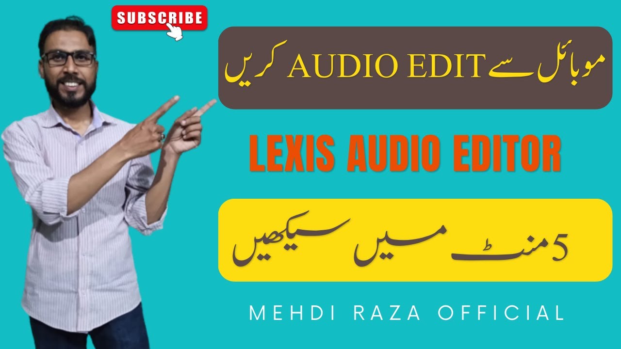 MOBILE AUDIO EDITOR EDIT AUDIO WITH LEXIS AUDIO EDITOR YouTube