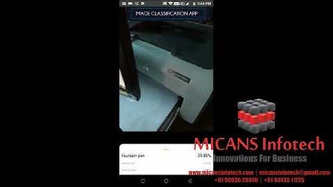 Image Classification Using Tensor flow-Edge Computing Android Project