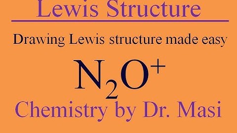 How to Draw Lewis Structure for NO2+ Nitronium Ion