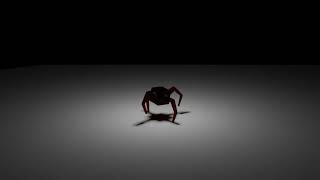 Red creature - Blender