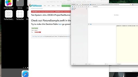 Getting started with FitNesse and Xcode