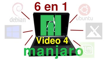 VL04 - MANJARO - Como INSTALAR VARIOS LINUX + WINDOWS 10 en un solo Disco Duro | UEFI – GPT [V050]