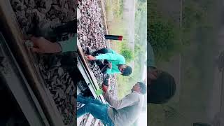 बडा सा defect mila गढीमनिकपुर मे ultrasonic of WELD testing (DFWR) &amp; Rail testing  me IMR #USFD