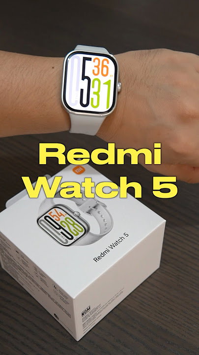 Xiaomi Redmi Watch 5 Unboxing (ASMR): Stylish Smartwatch with 24-Day Battery Life