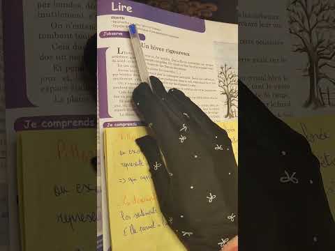 1ère année collège l' heure de français page 115 un hiver rigoureux activité: lecture