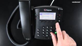 Polycom VVX300/310 Answering a Second Call whilst on an Active Call