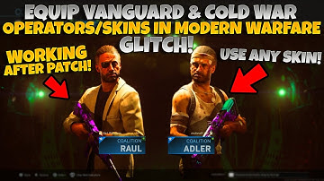 EQUIP VANGUARD/COLD WAR OPERATORS IN MODERN WARFARE MULTIPLAYER GLITCH! WORKS ON SEASON 5 WARZONE!