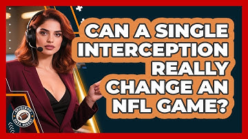 Can A Single Interception Really Change An NFL Game? - Gridiron Data Digest