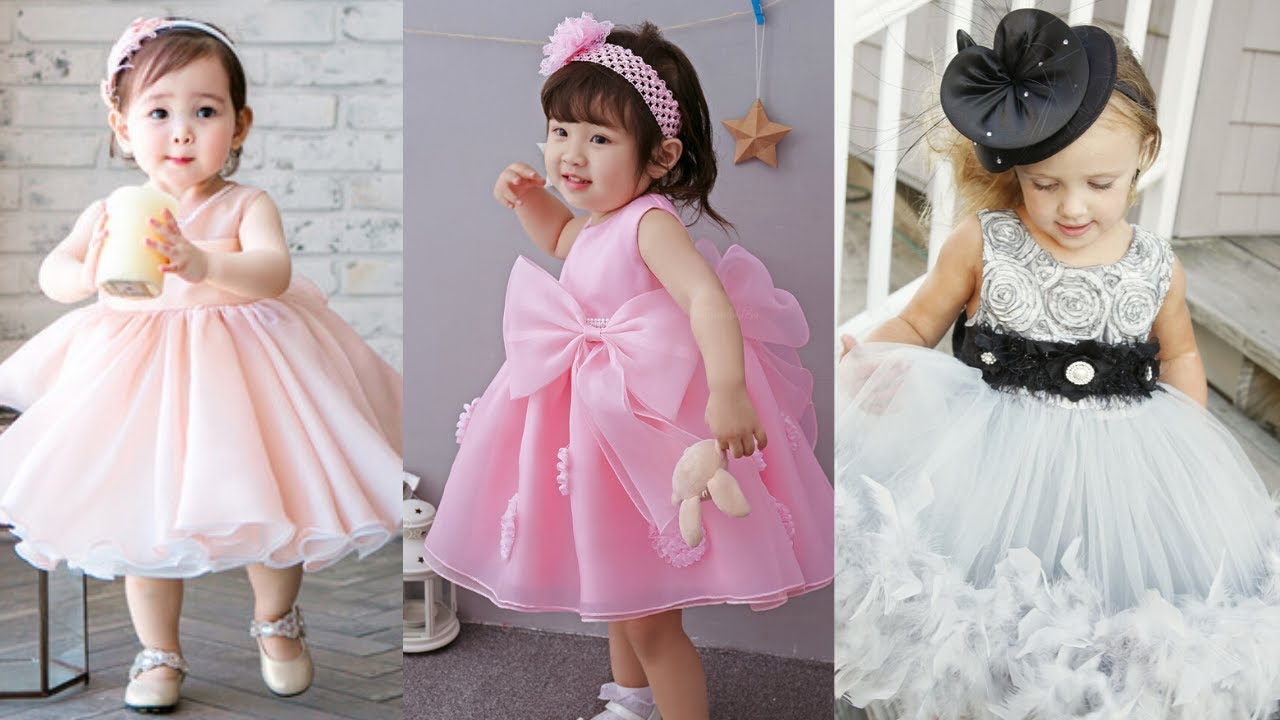 2023 New Children Elegant Princess Dress Baby Girls Cute Bow Puff Sleeve  Birthday Party Clothes Teenage Girls Ball Gown Dresses - AliExpress