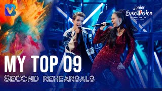 Junior Eurovision 2023 | Second Rehearsals | My Top 09 (so far)
