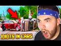 KingWoolz Reacts to IDIOTS IN CARS for The FIRST TIME!!