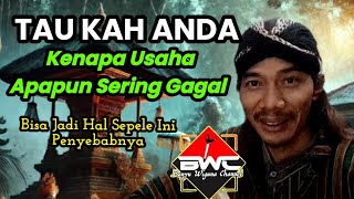 Rahasia Besar Gagal Meraih Citacita Lakukan Ini Terwujud banyuwigunachannel bwc primbonjawa