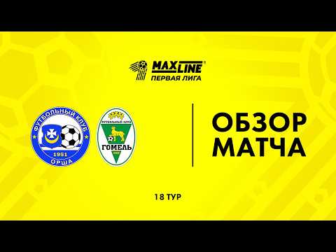 Обзор матча Орша — Гомель-2 — football highlights