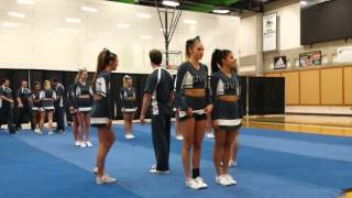 Kinley UVU Cheer Routine March 2016 Guide