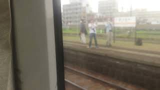 JR東海　紀勢本線　キハ85系　特急　南紀号　名古屋行き　松阪駅発車
