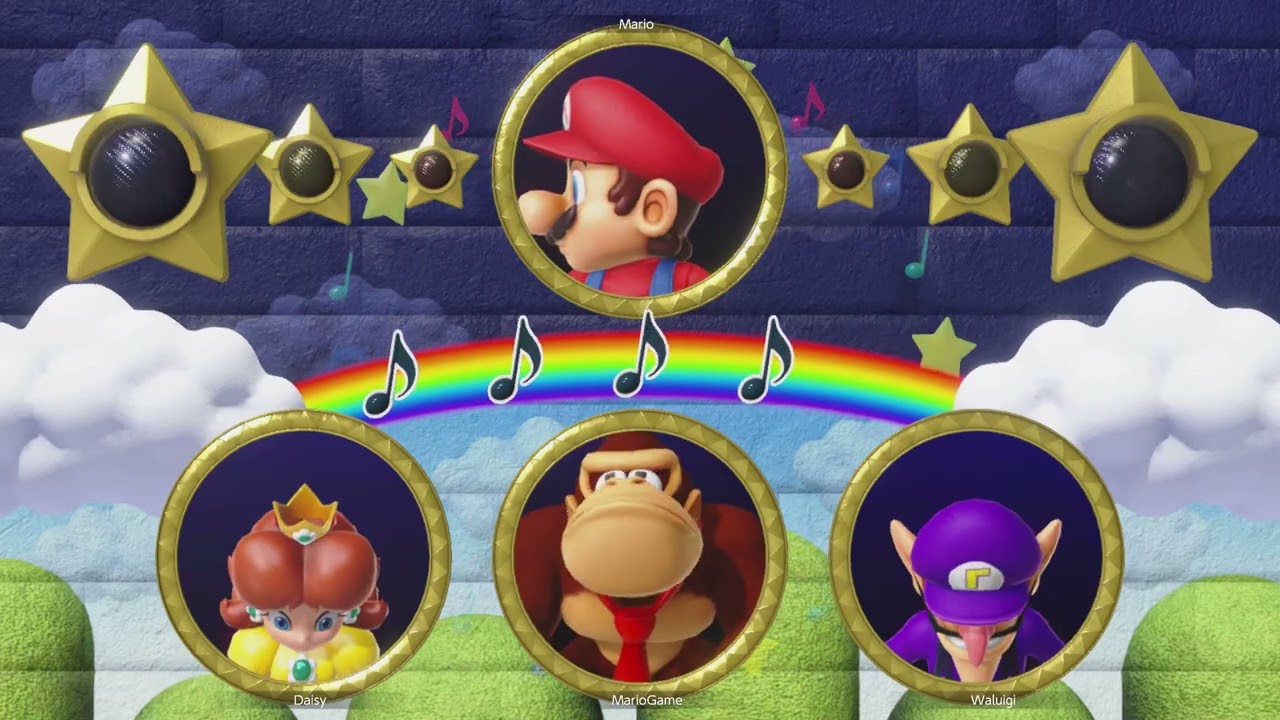 Mario Party Superstars | Donkry Kong vs Daisy vs Mario Waluigi #917 Turns 10 (Player 1