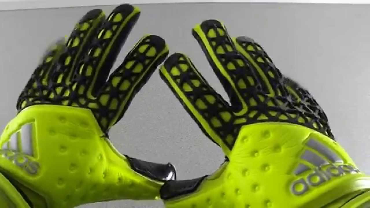 broderi genstand melodisk Adidas Ace Zones Pro Goalkeeper Glove Preview - YouTube