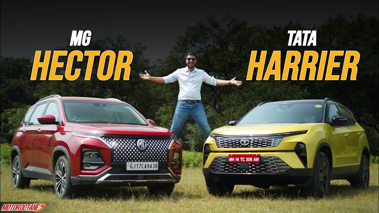 Tata Harrier Vs MG Hector Comparison YouTube Tata Harrier Vs MG Hector Comparison YouTube
