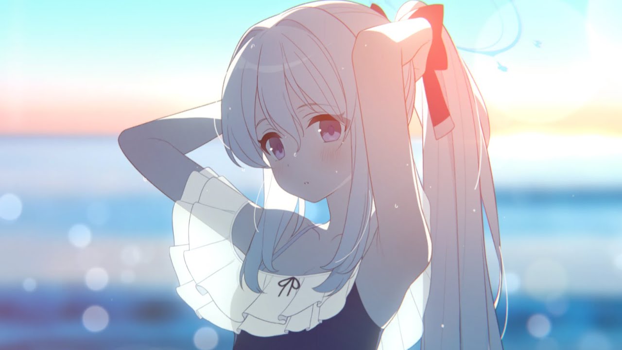 Tsukiyuki Miyako Swimsuit L2D Memorial Lobby | Blue Archive - YouTube