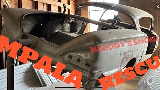 Rescuing an abandoned 1958 Chevy Impala Project! 348, 3 Deuces, P/S, P/B, Wonderbar! 33,000 mile car